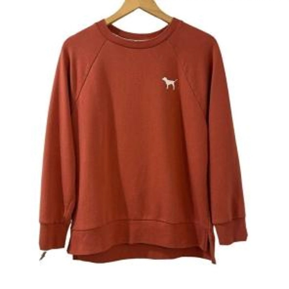 Victoria's Secret Warm Rust Crew Neck Sweater